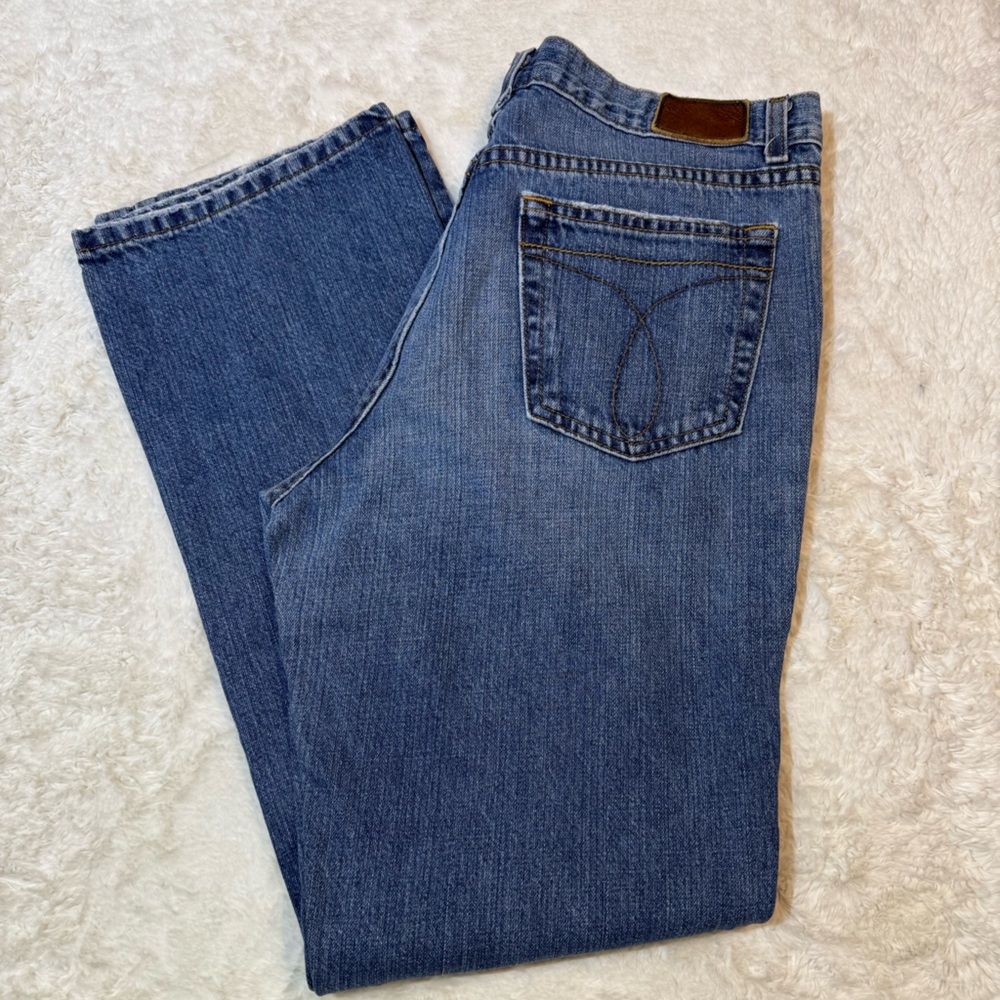 Calvin Klein Jeans size 10 bootcut - Picture 1 of 10